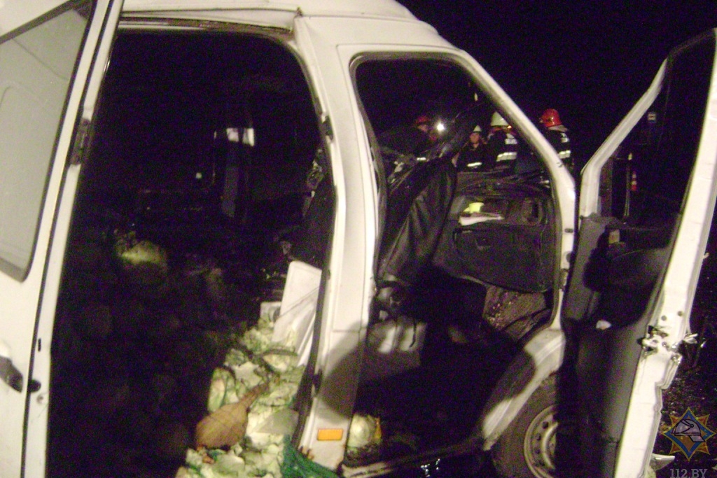 Столкновение микроавтобуса и фуры в Кировском районе: водитель погиб, пассажирка пострадала