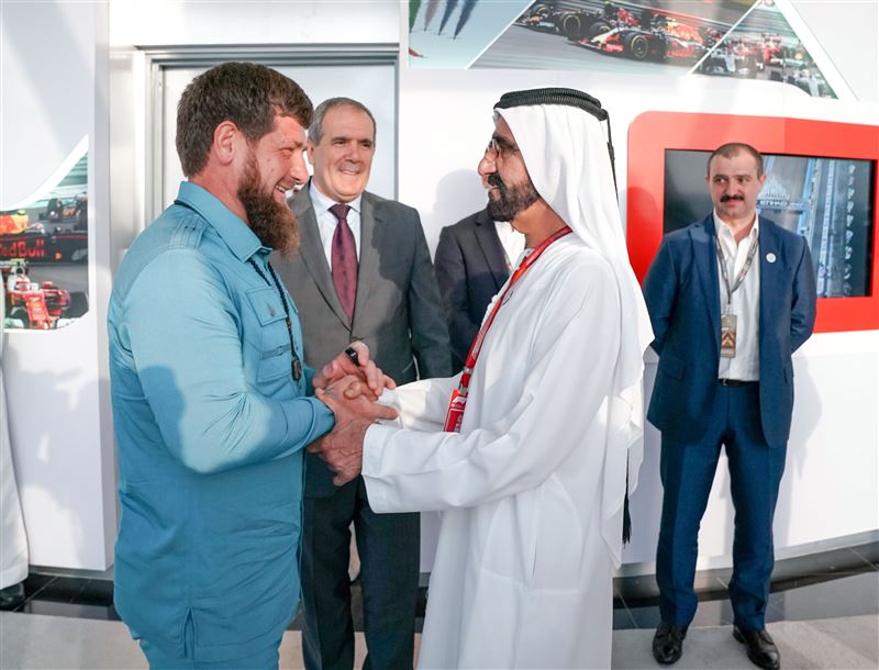 Виктор Лукашенко посетил Гран-при Формулы-1 в Абу-Даби