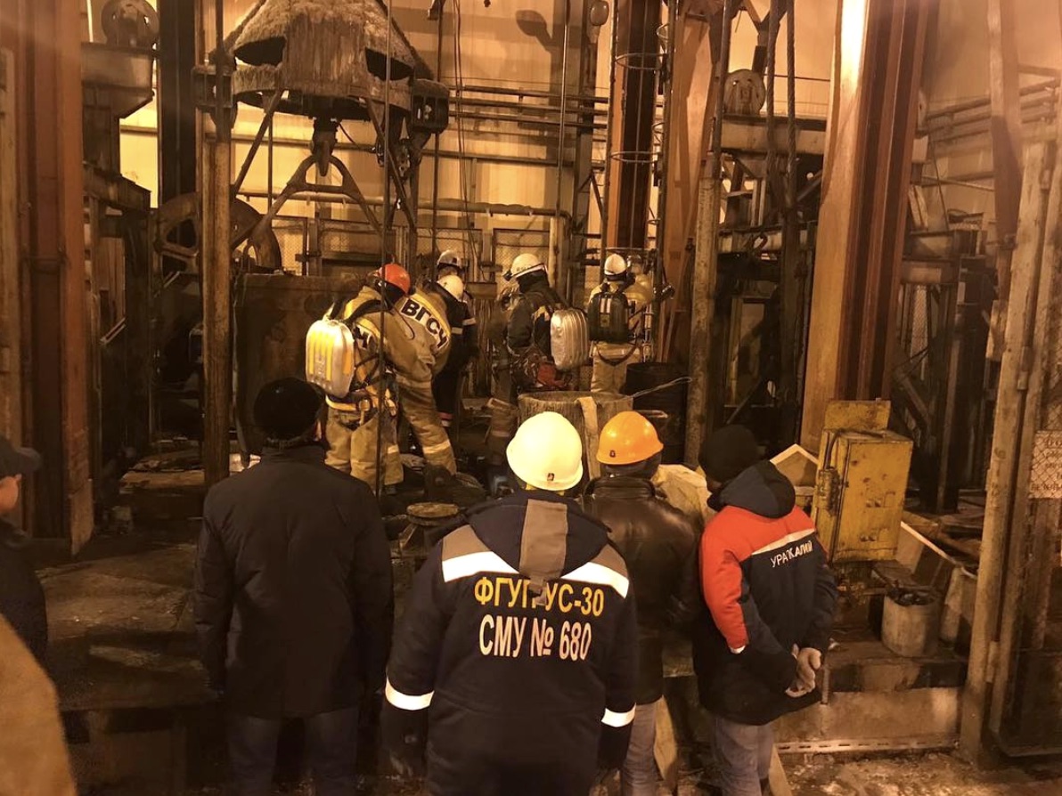 Тела девяти человек нашли на руднике "Уралкалия" в Соликамске
