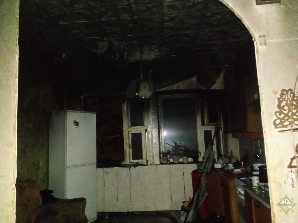 В Могилеве случился пожар в общежитии