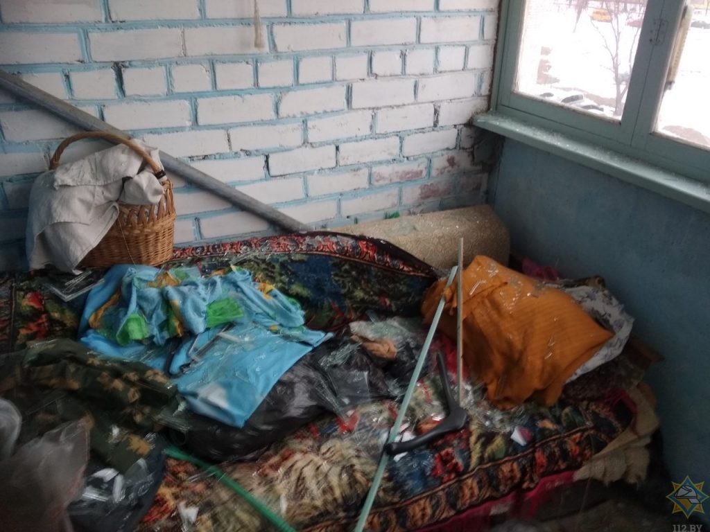 В Мозыре взрыв газа выбил окна в жилом доме. Пострадавших нет