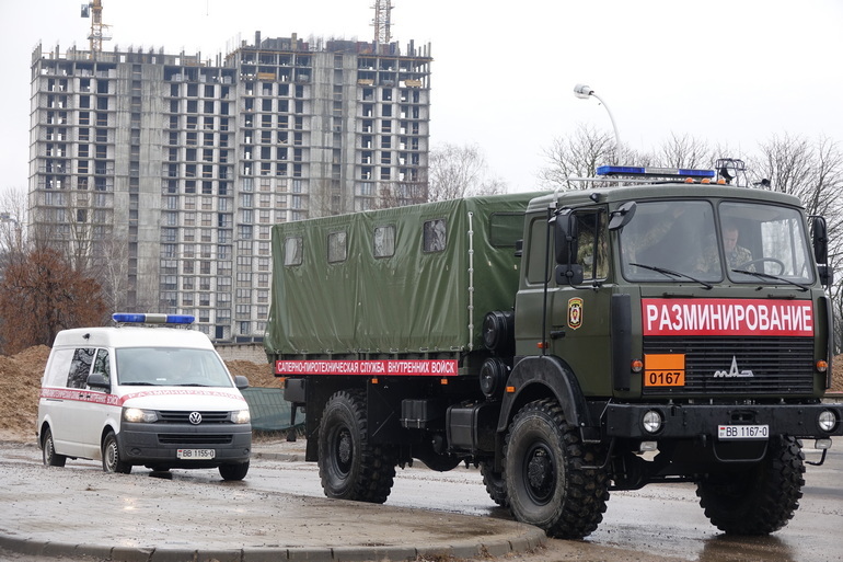100-килограммовую бомбу нашли в бывшем аэропорте Минск-1
