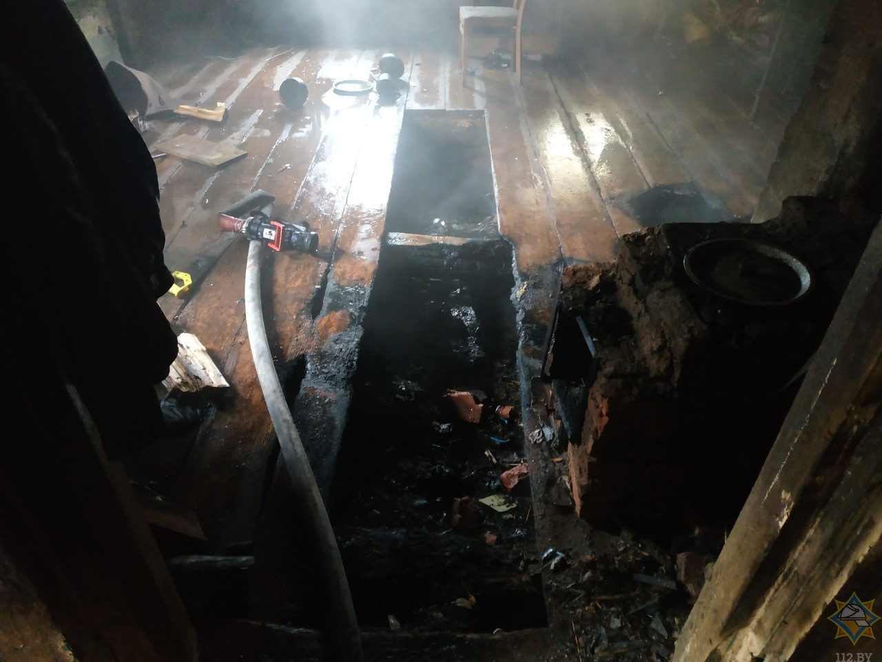 В Могилевском районе на пожаре погиб человек