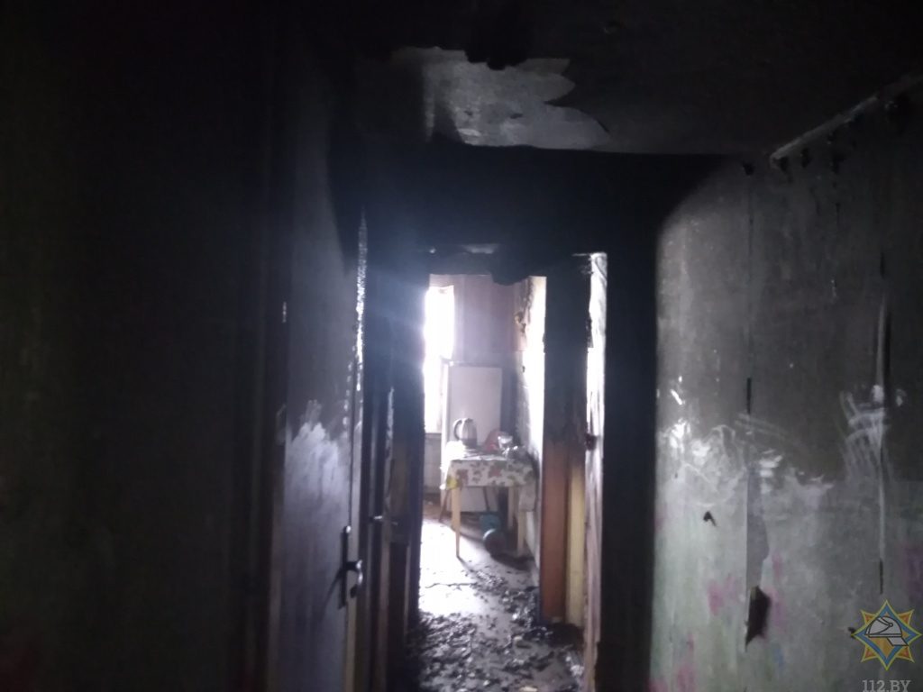 В Горках на пожаре погиб инвалид 1-й группы