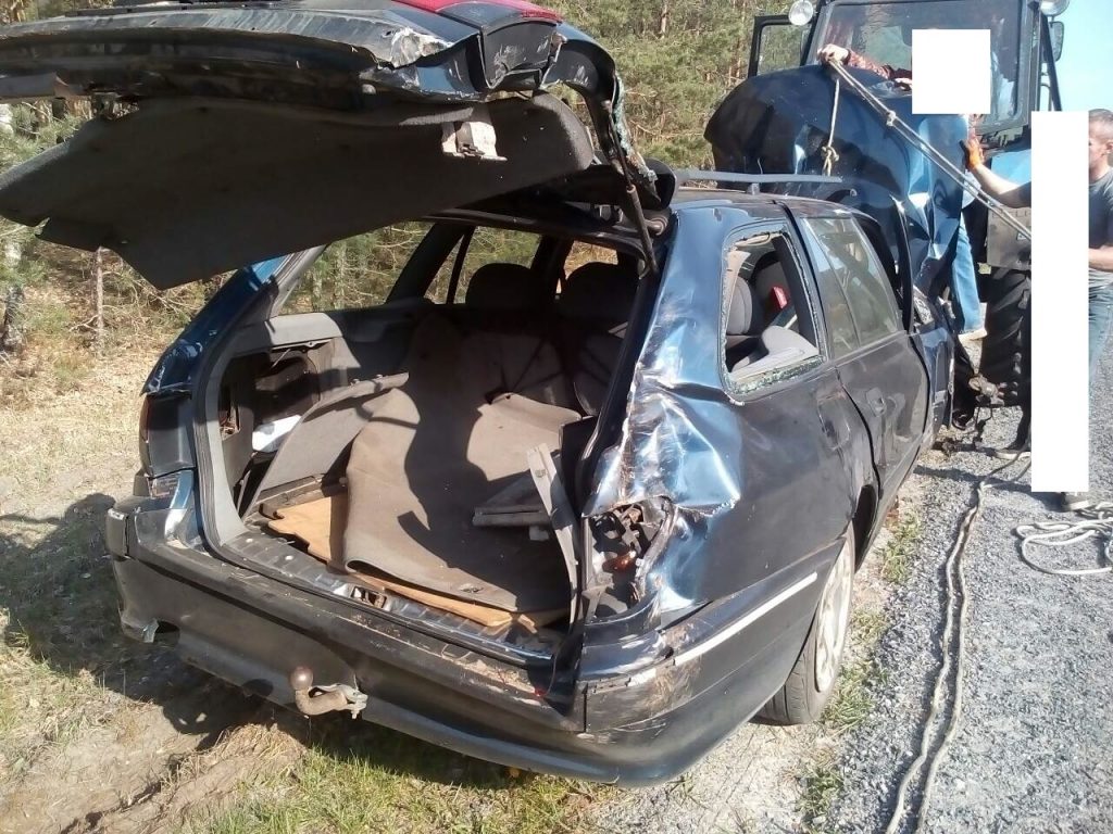 Пьяный бесправник перевернулся на авто в Житковичском районе, пострадал пассажир