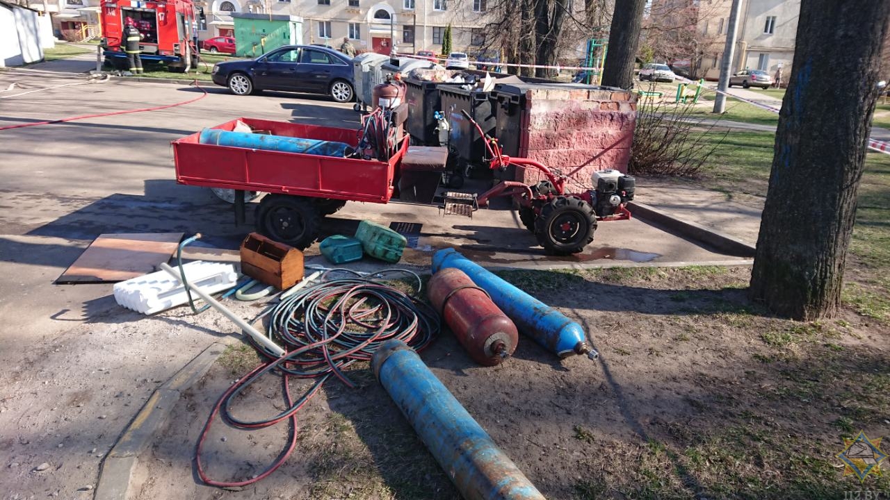 МЧС предотвратило взрыв газа в Минске