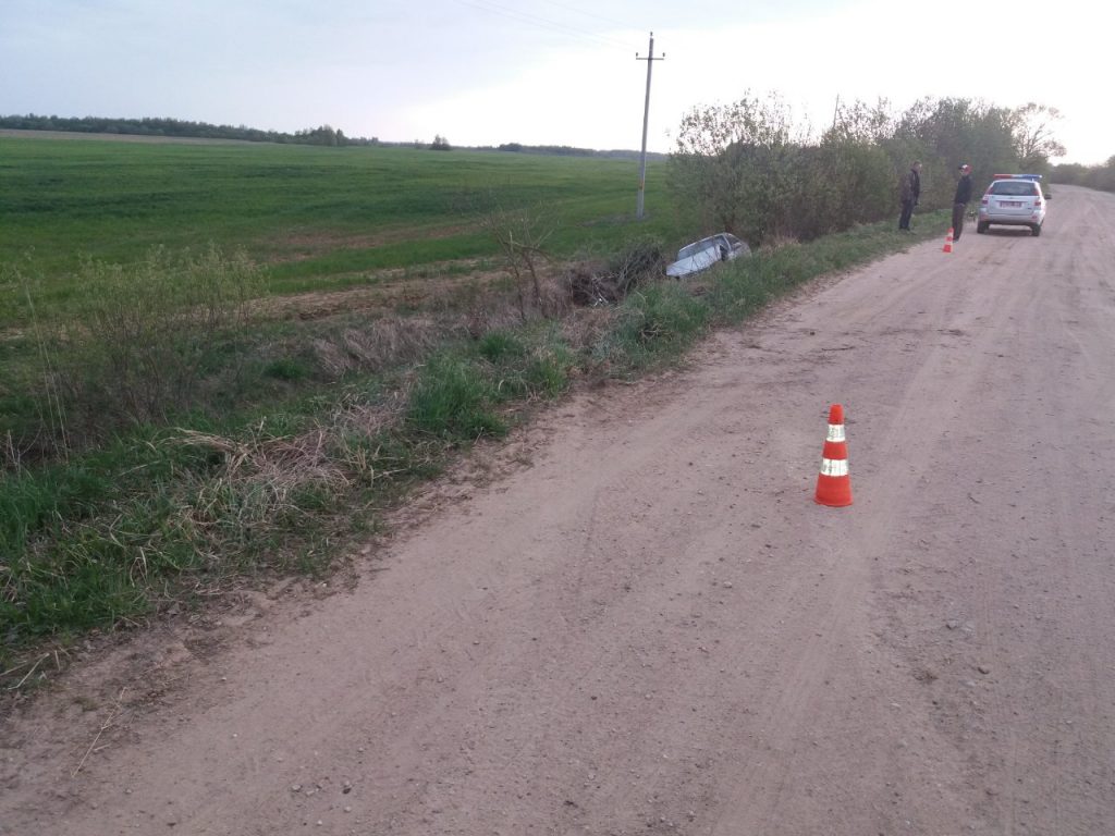 В Миорском районе машина вылетела в кювет – 4 человека в больнице