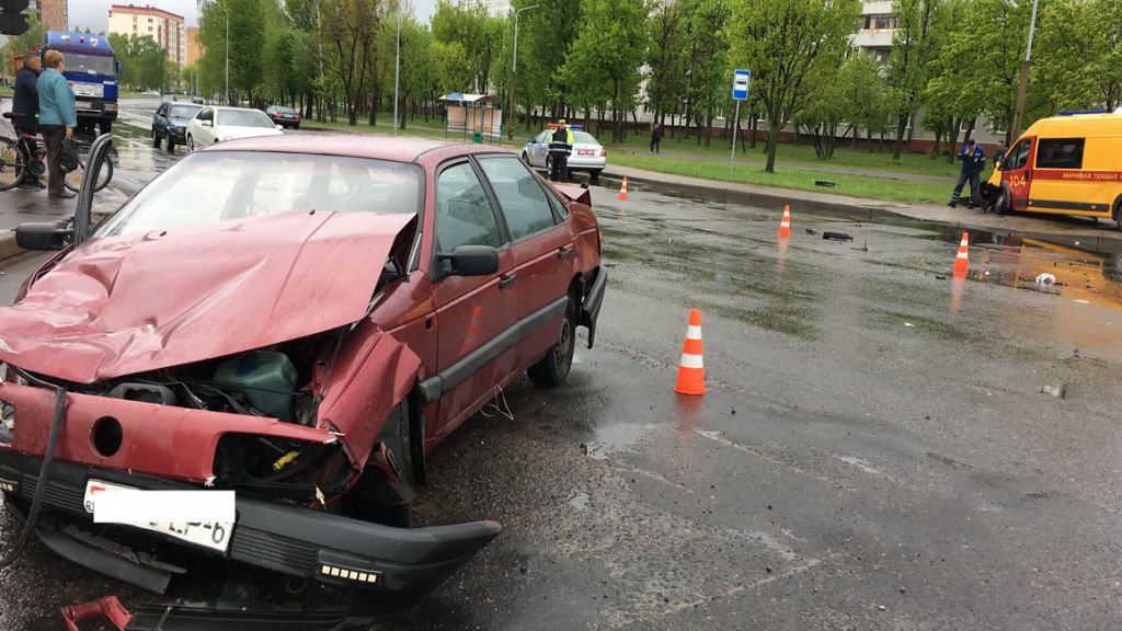 В Могилеве в ДТП с автомобилем газовщиков пострадал 4-летний ребенок