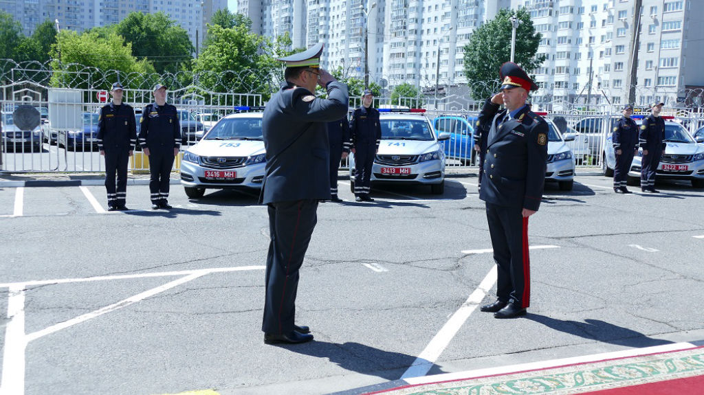 Фотофакт: минская ГАИ пересела на Geely