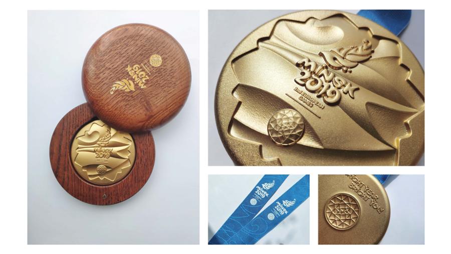 Медали II Европейских игр презентовали в Мирском замке