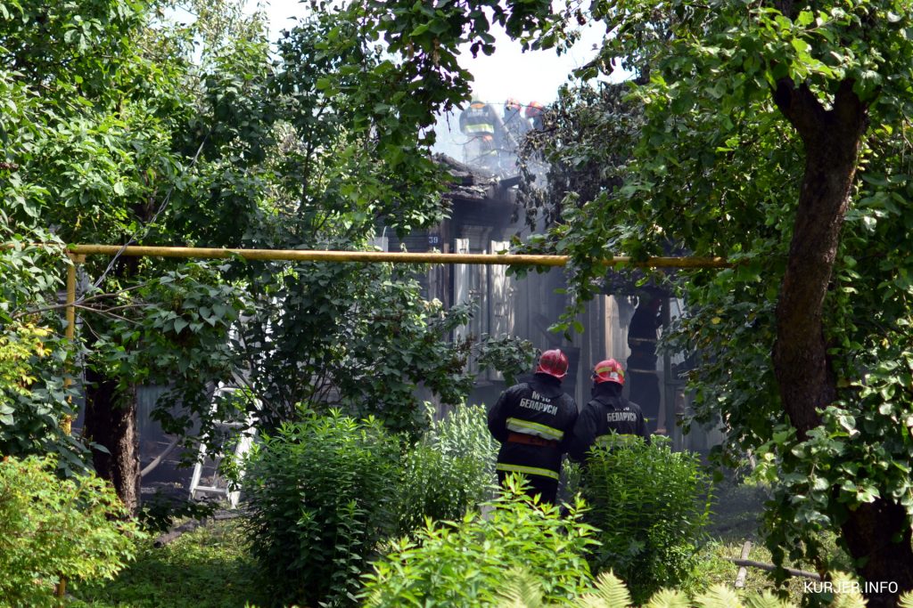 В Слуцке сгорел дом заслуженного учителя БССР