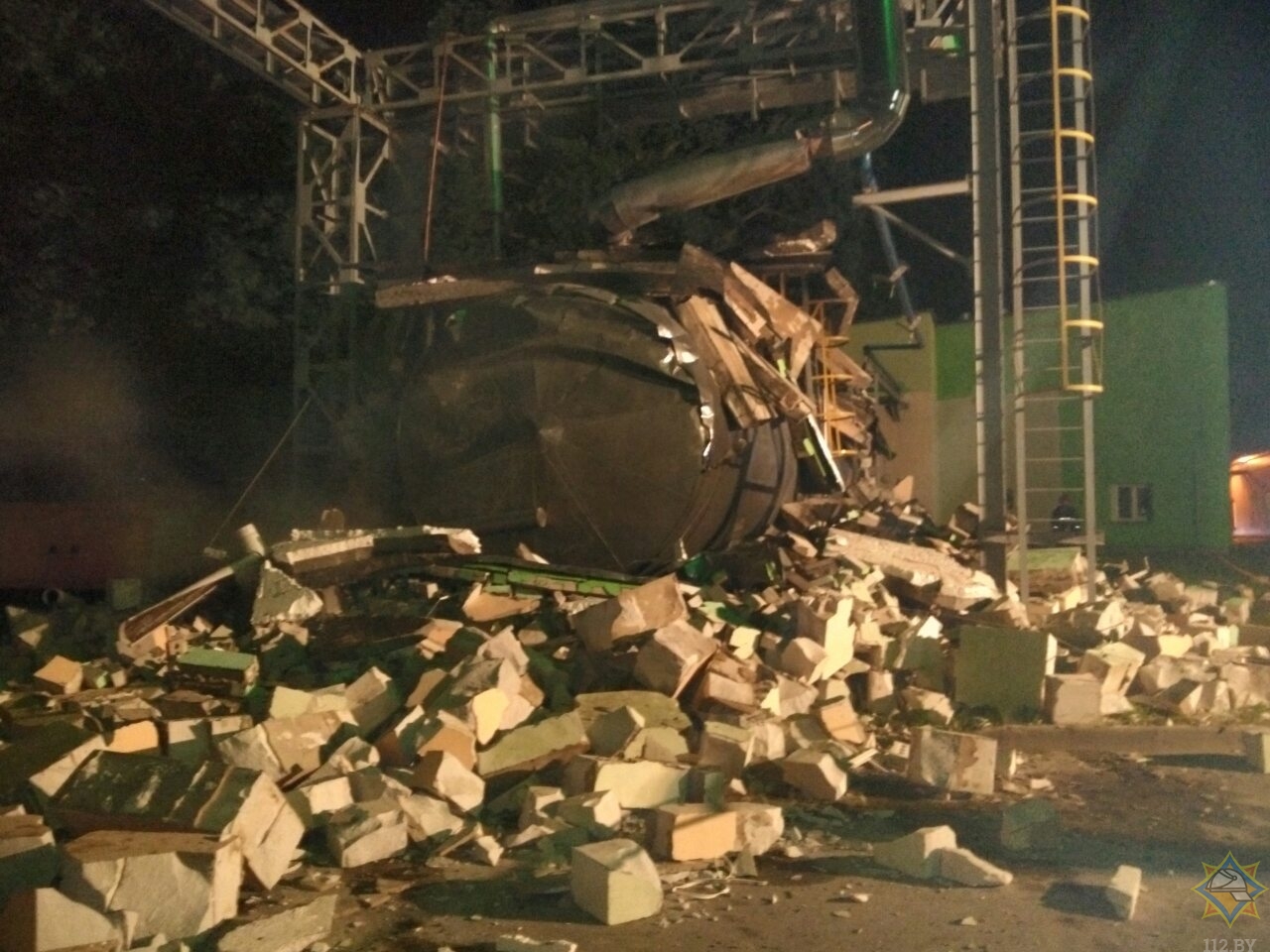 Сильный взрыв прогремел на "Мостовдреве"