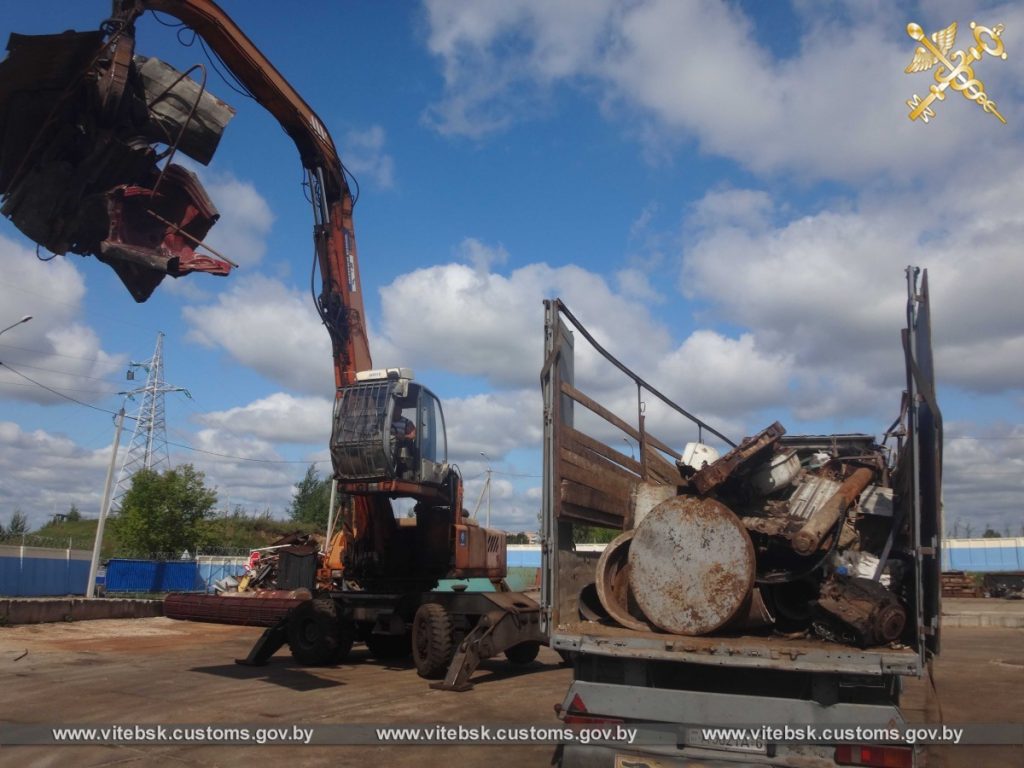 17 тонн лома цветного металла хотели незаконно вывезти из Беларуси