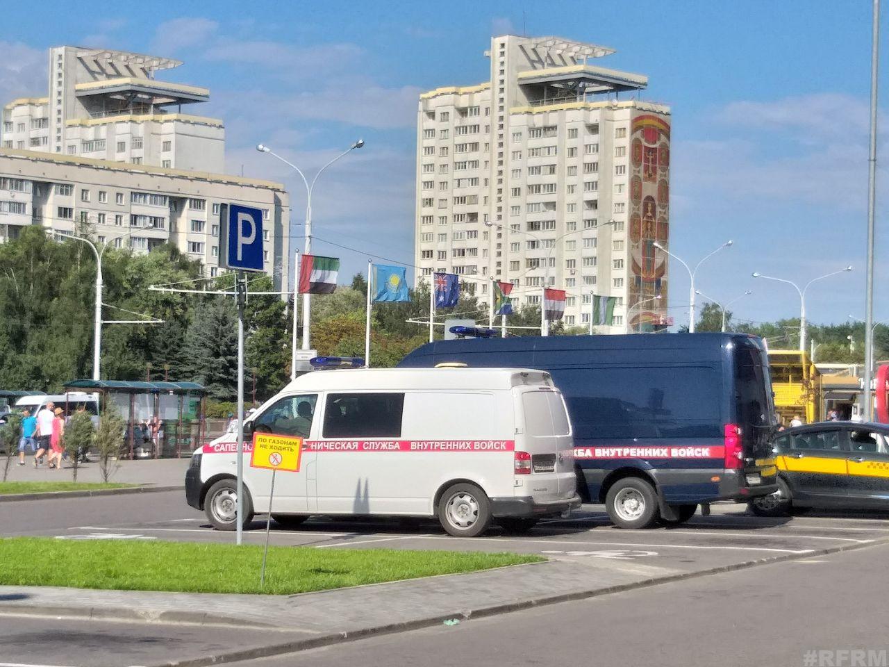 В Минске заминировали торговые центры