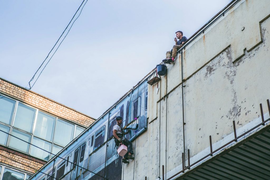 В центре Минска появилась "надземная ветка метро"