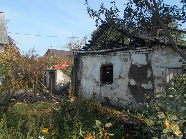 Мужчина сгорел на пожаре в Орше