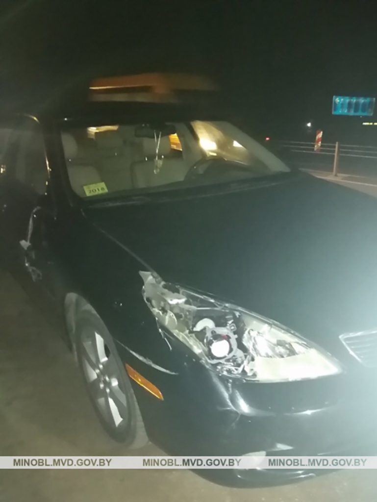 Lexus насмерть сбил пешехода без фликера в Смолевичском районе