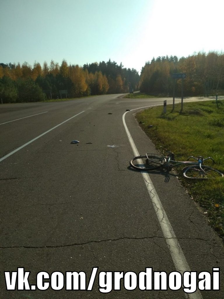 80-летнего велосипедиста сбили насмерть в Ивьевском районе