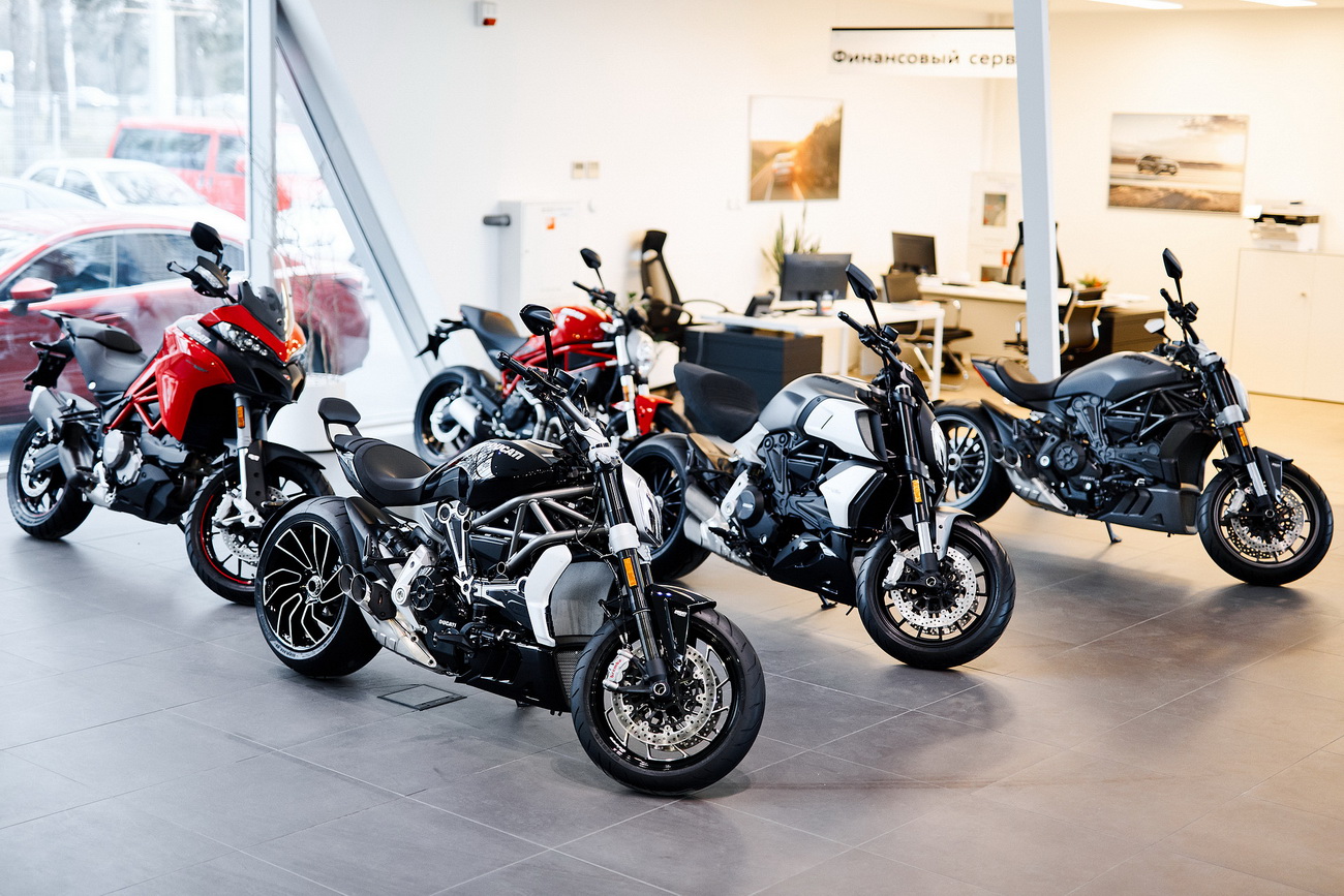 В Беларуси начали продавать мотоциклы Ducati