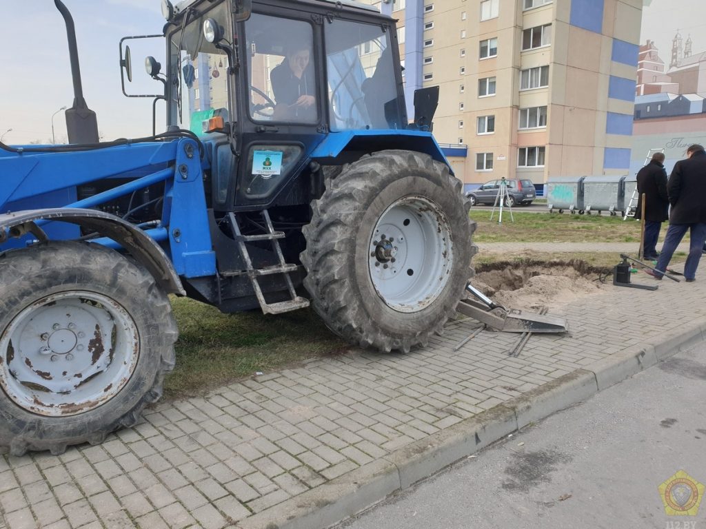 В Пинске при земляных работах повредили газопровод