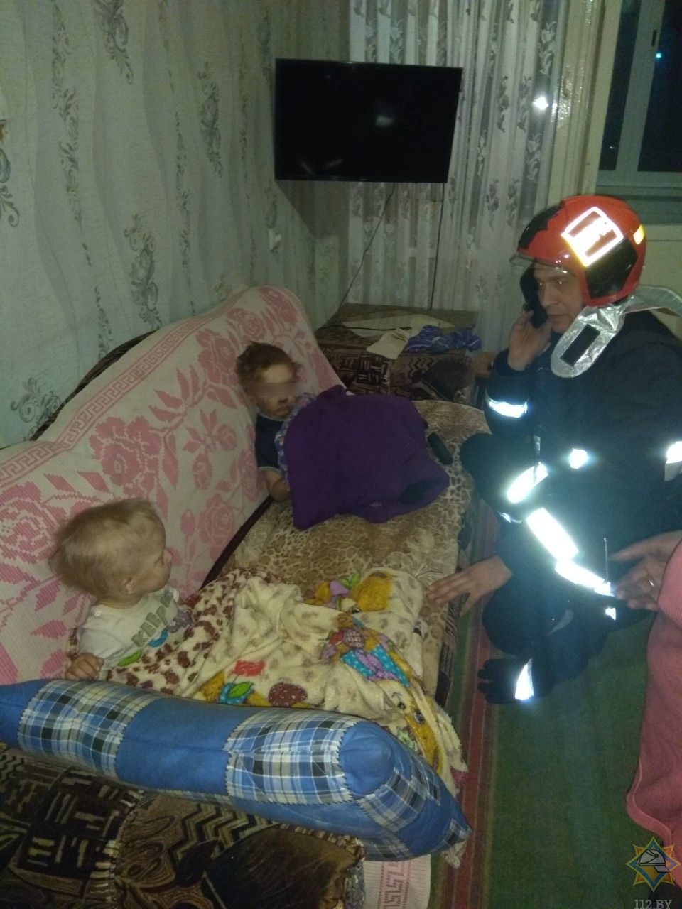 Дети пострадали на пожаре в Светлогорске