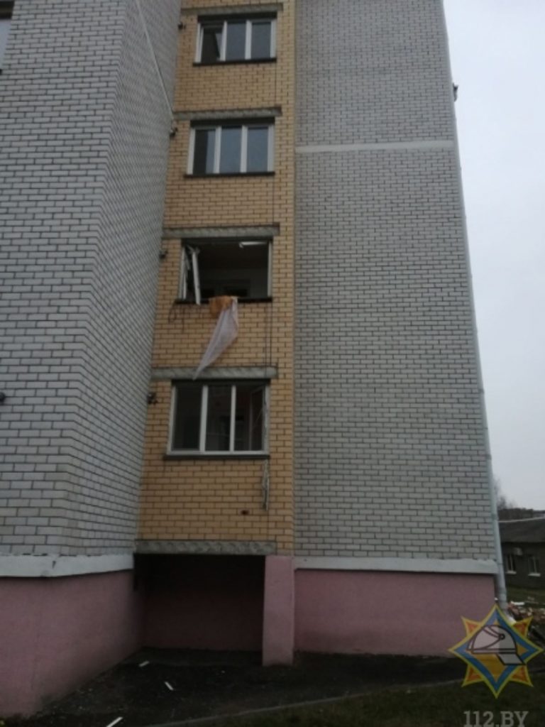 В жилом доме в Дрогичине произошел взрыв