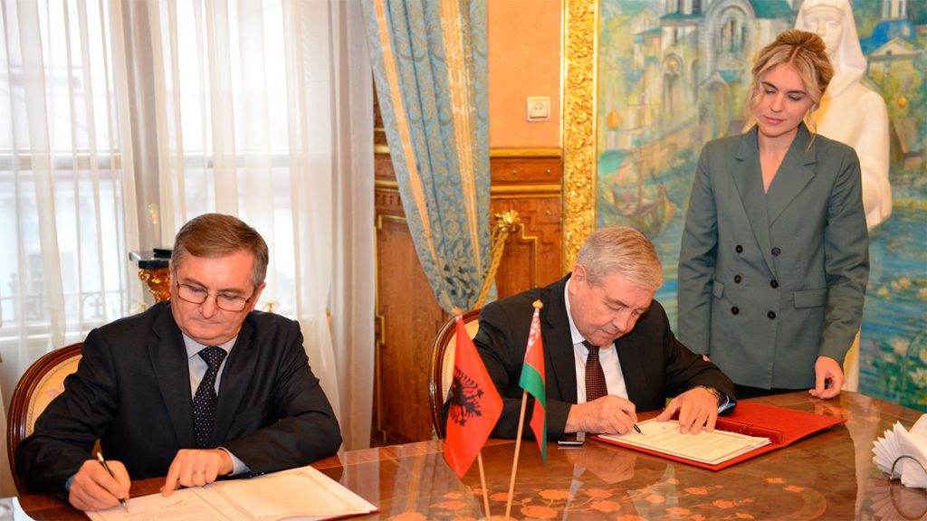 Беларусь и Албания подписали соглашение о взаимной отмене виз