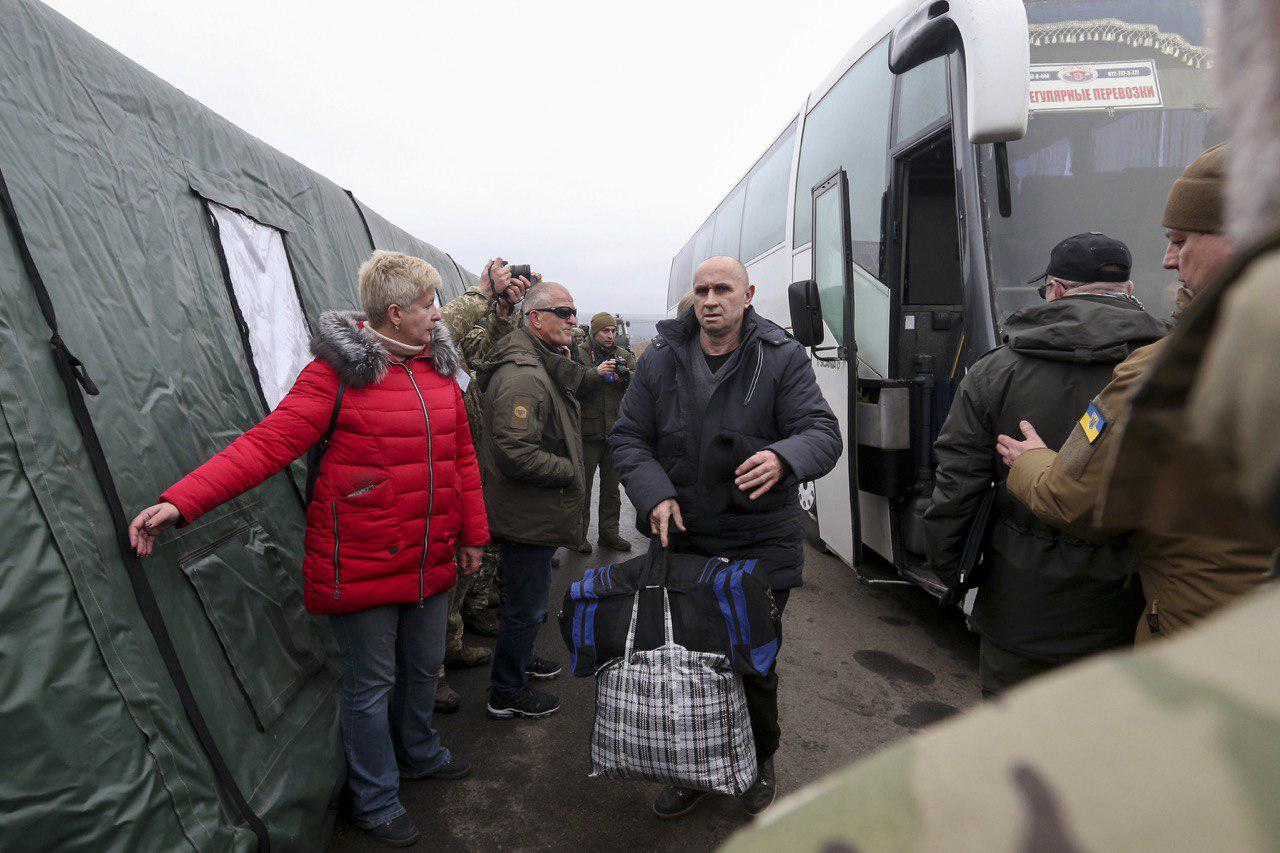 На Донбассе состоялся обмен пленными