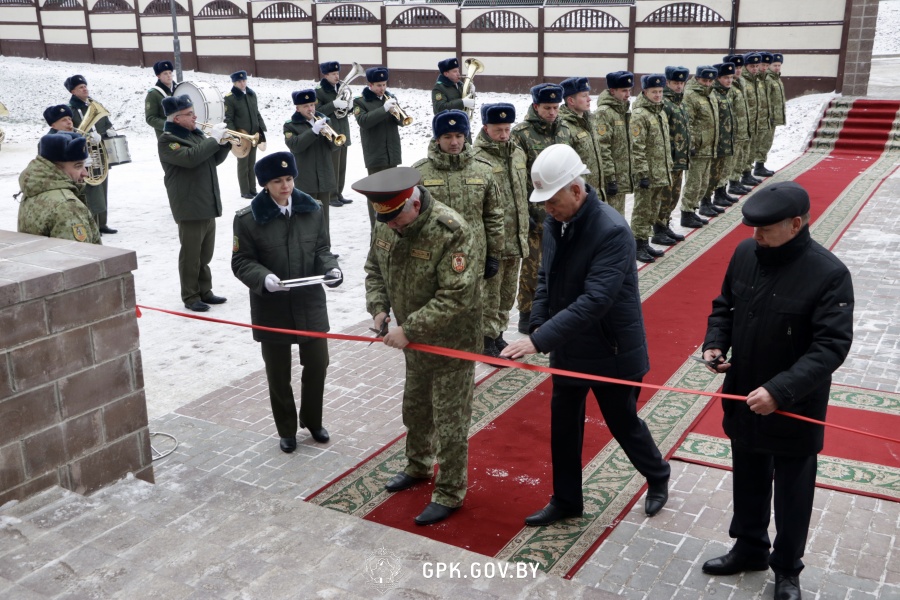 На литовской границе открылась пограничная застава «Каменный Лог»