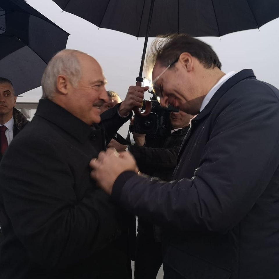 Лукашенко прибыл в Сербию