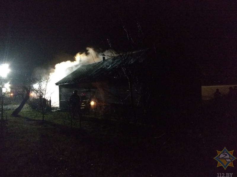 Женщина погибла на пожаре в Барановичском районе