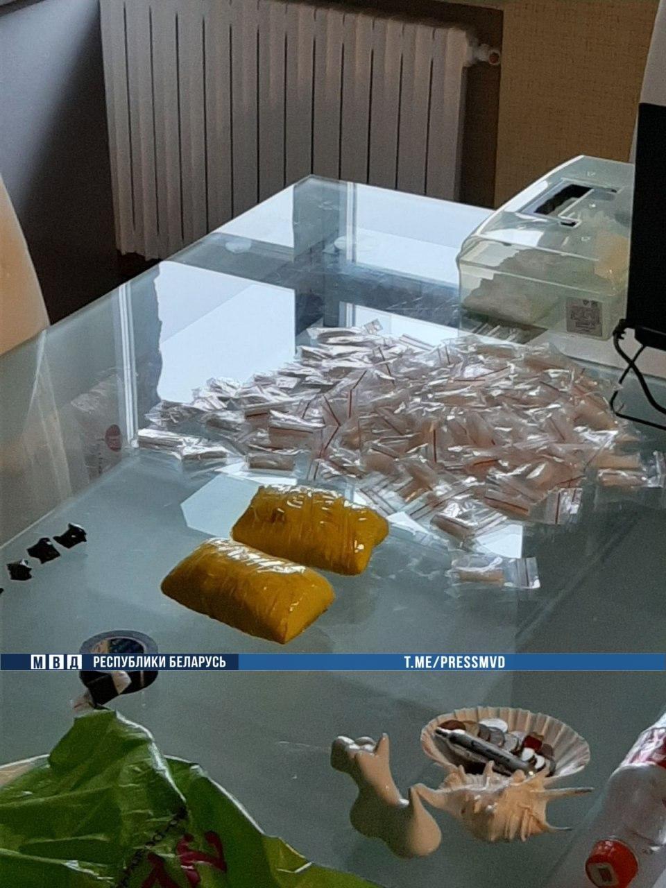 В Минске перекрыли очередной канал поставки наркотиков из России