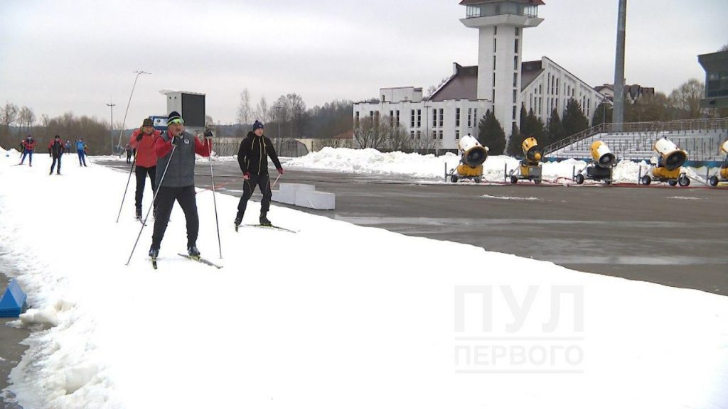 Лукашенко проинспектировал Раубичи и покатался на лыжах