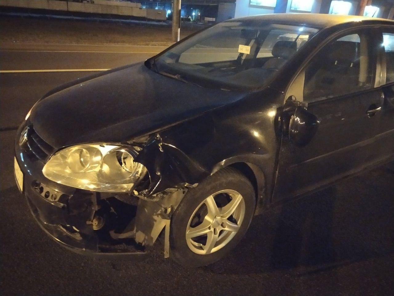 В Минске на МКАД Volkswagen сбил пешехода-нарушителя