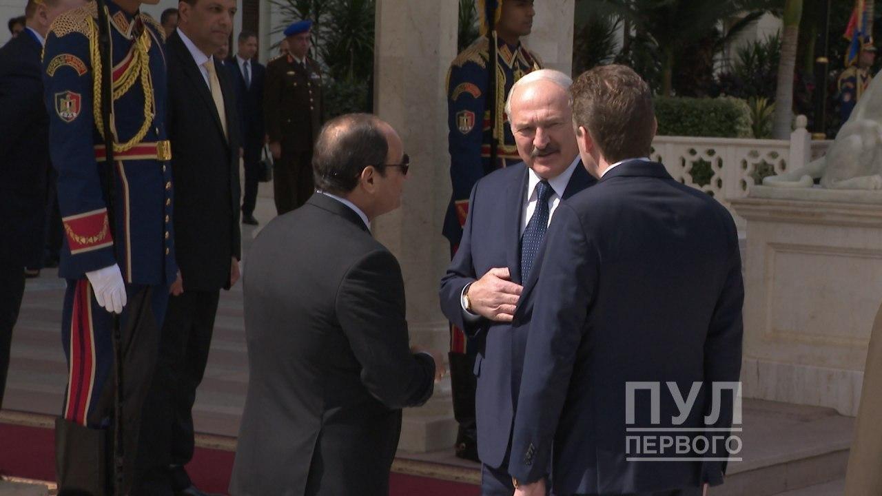 Лукашенко провел переговоры с президентом Египта