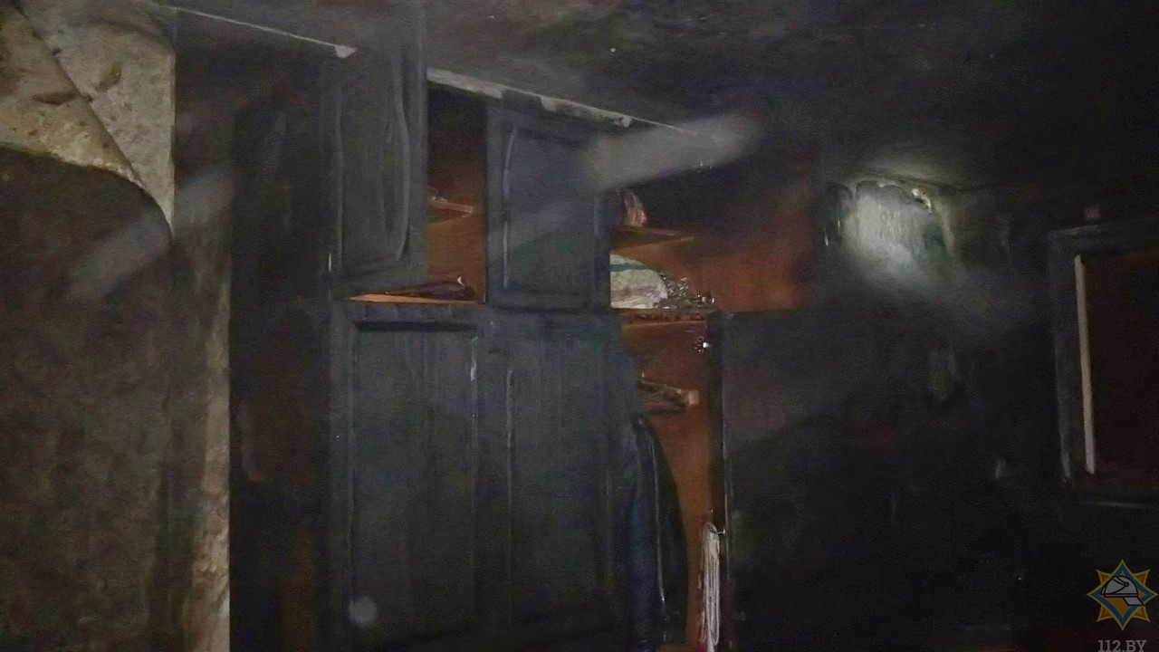 В Минске при пожаре в пятиэтажке спасены три человека