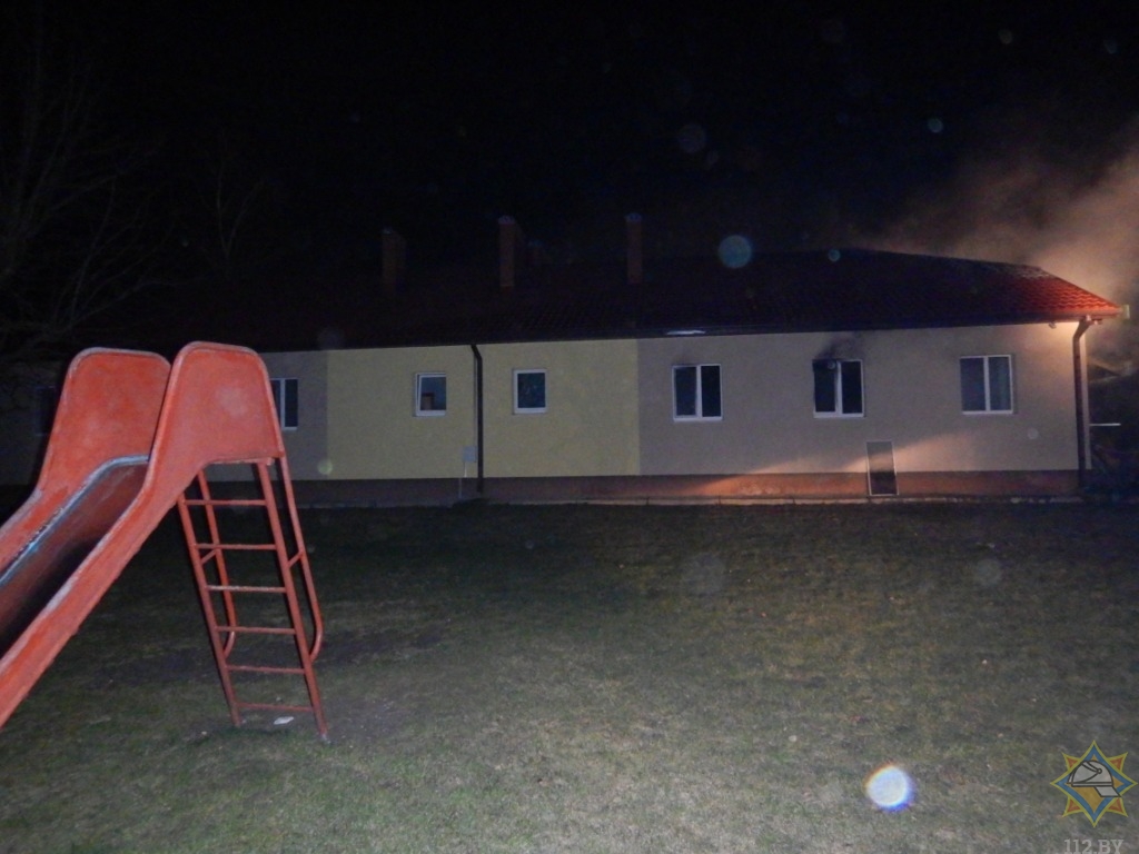 В Могилеве горела SOS-Детская деревня