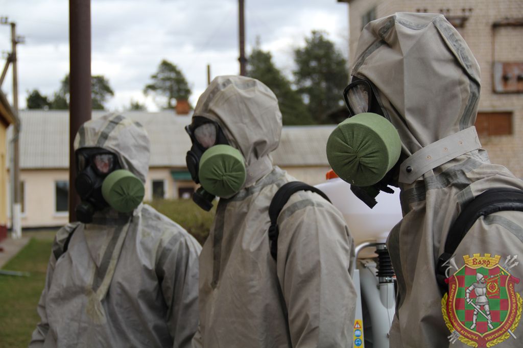 Военные химики помогут проводить дезинфекцию в Минске