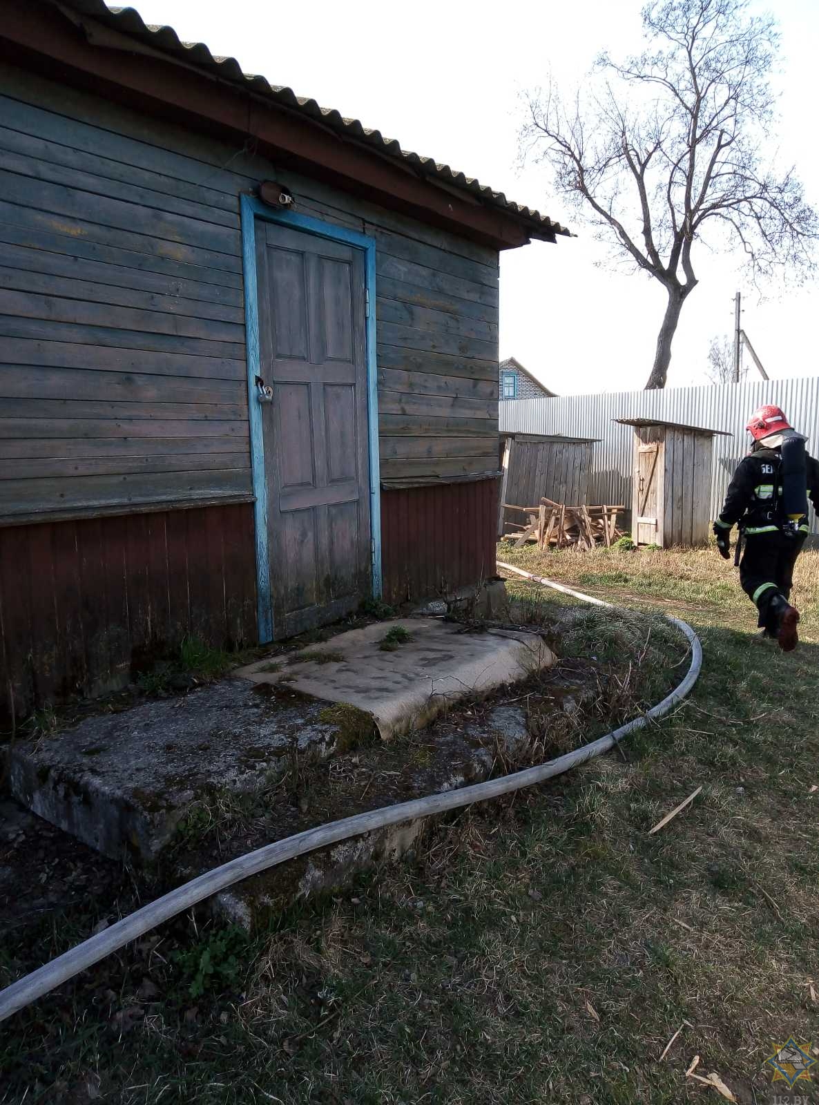 Мужчина погиб на пожаре в Быхове