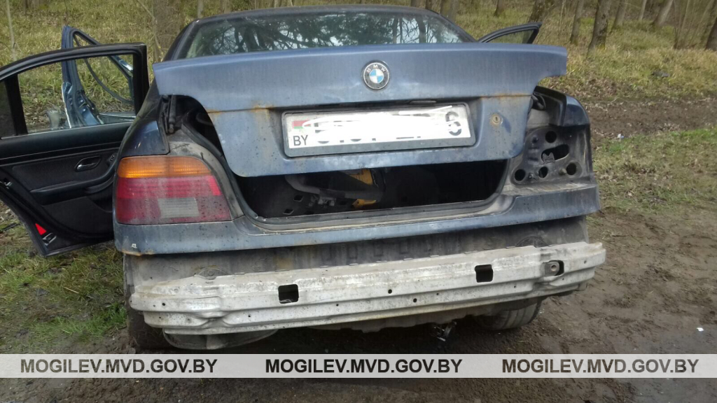 BMW влетел в междугородный автобус в Климовичском районе