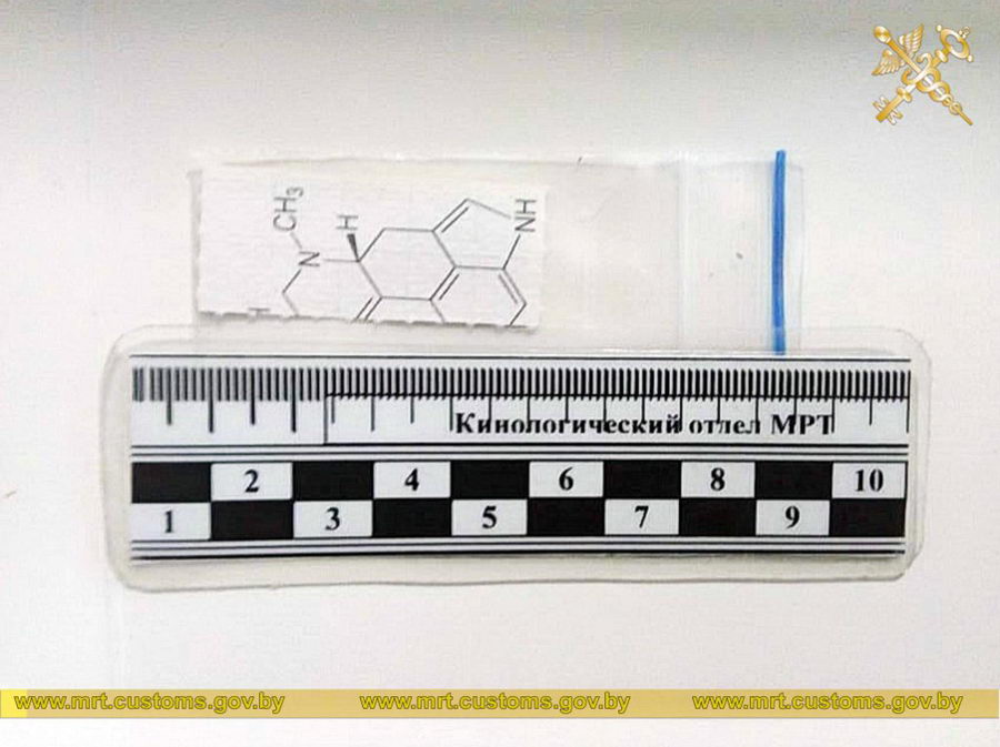 На минской таможне в посылке нашли психотропы
