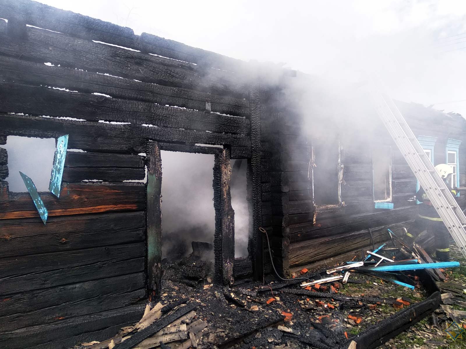Лесник спас детей на пожаре в Лельчицком районе