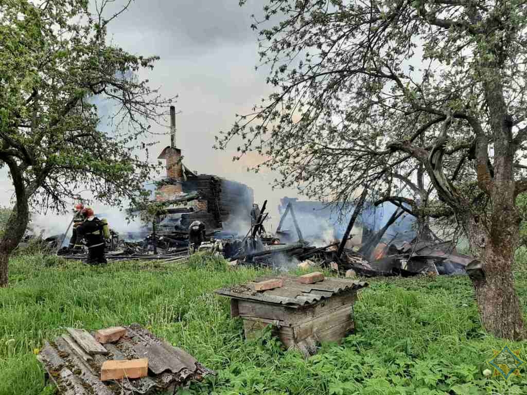 На пожаре в Шумилинском районе погиб мужчина