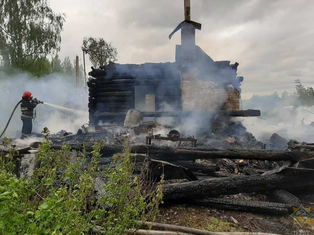 На пожаре в Шумилинском районе погиб мужчина