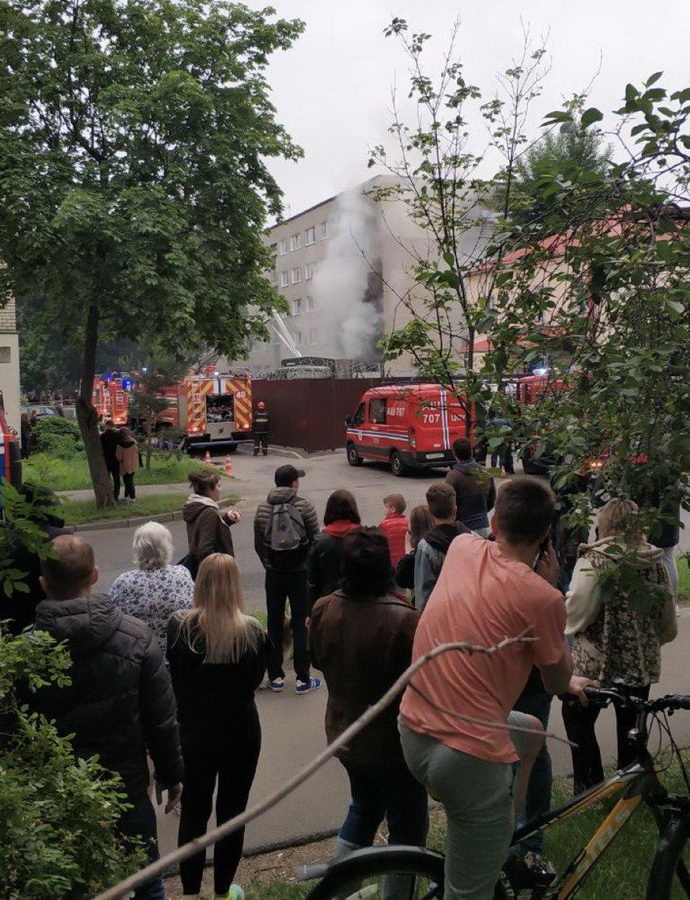 В Минске произошел взрыв на улице Кольцова