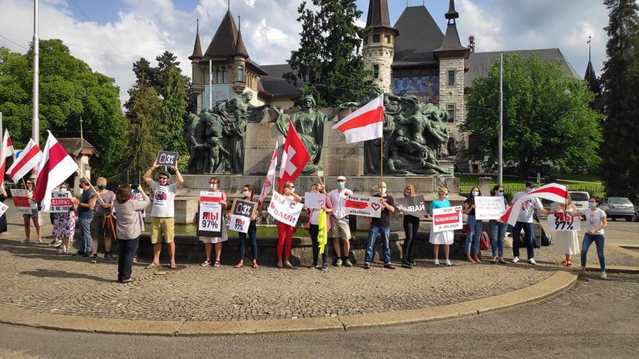 В разных странах мира проходят акции солидарности с Беларусью