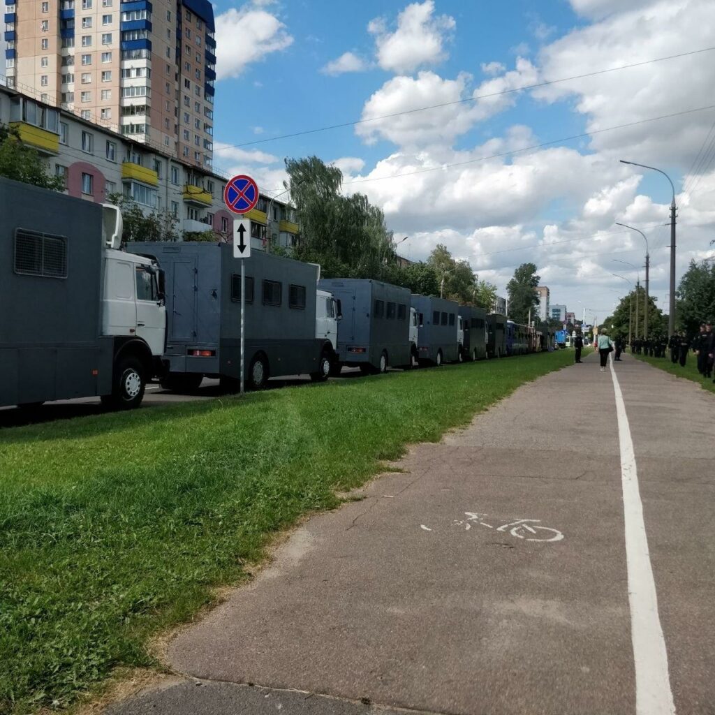 Более 60 тысяч человек пришло на митинг Светланы Тихановской