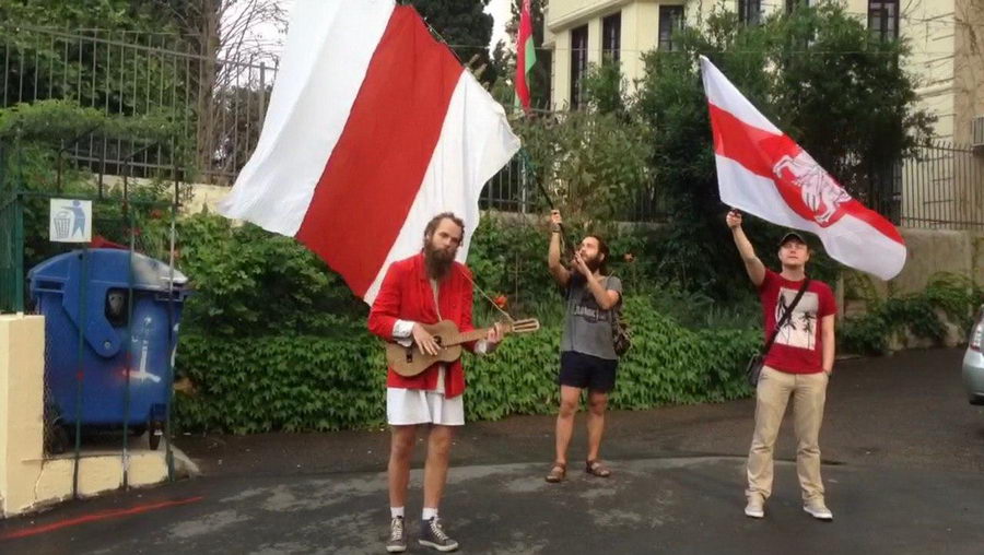 В разных странах мира проходят акции солидарности с Беларусью