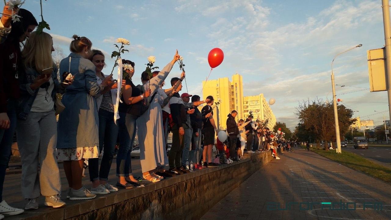 В Беларуси к вечеру начались новые акции протеста