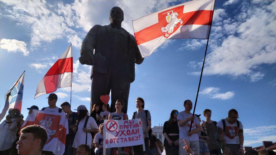 Митинг властей и марши "За свободу": что происходило в Беларуси 16 августа (онлайн)